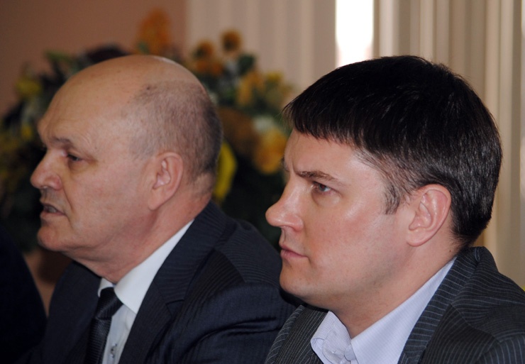В одной инвестиционной упряжке: Илья Воронов и Михаил Щетинин (слева). Апрель 2014. Фото из архива Doc22. 