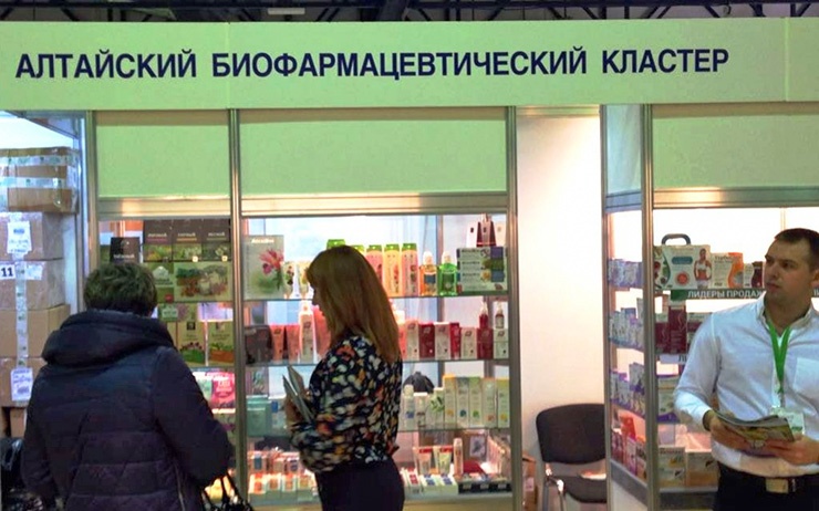 Doc22.ru Предприятия Алтайского биофармкластера активно участвуют в крупных международных и всероссийских выставках, продвигая свою продукцию на рынки. Фото Алтайпищпром