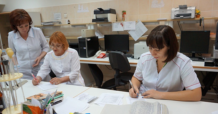Определение схем обследования крови в лаборатории гемостаза Алтайского краевого гематологического центра