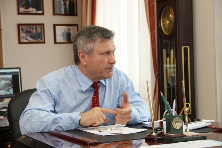 Ректор АлтГУ Сергей Землюков считает, что у классического университета особая миссия. Фото пресс-службы АлтГУ.